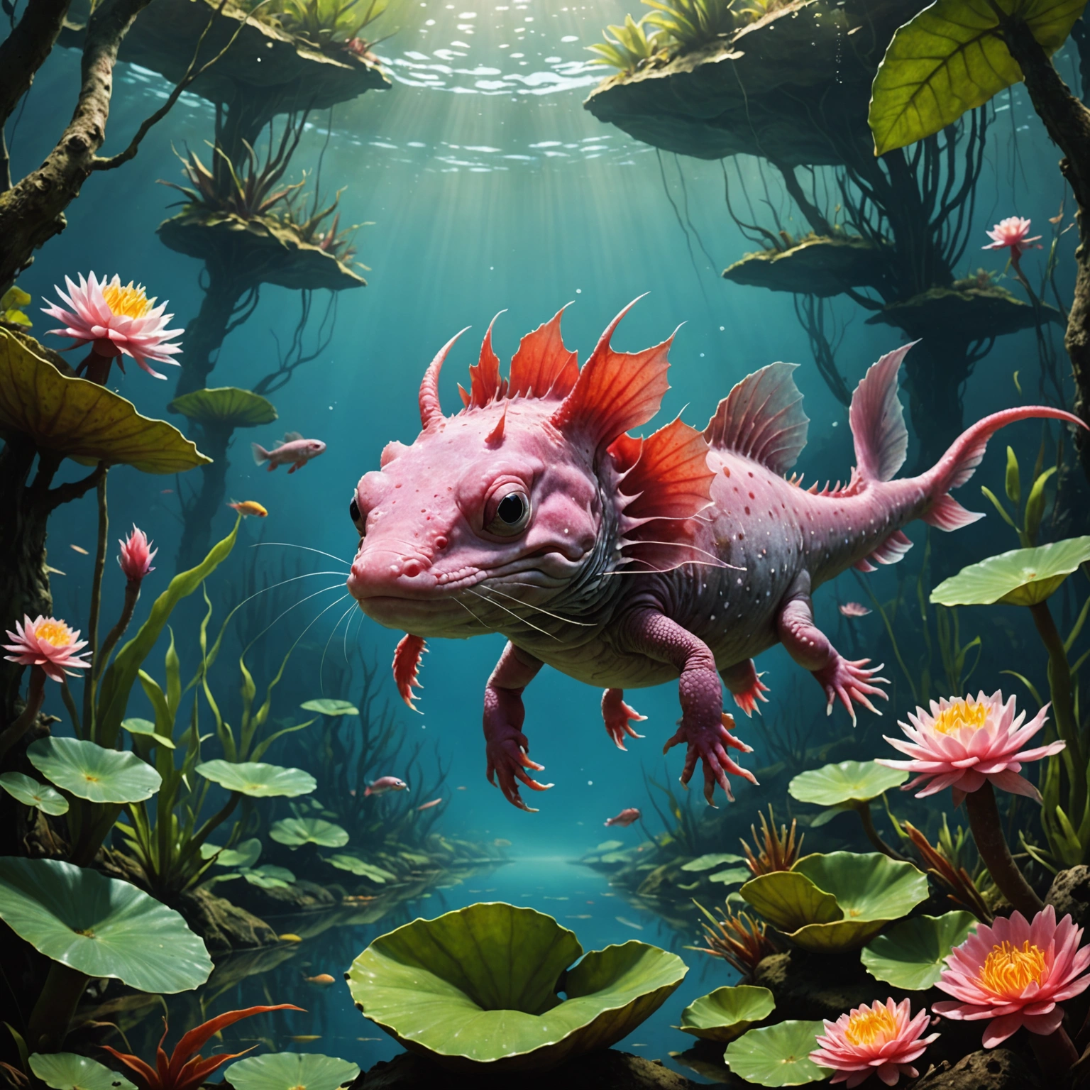 Аксолотль: удивительное животное, которое живет в воде