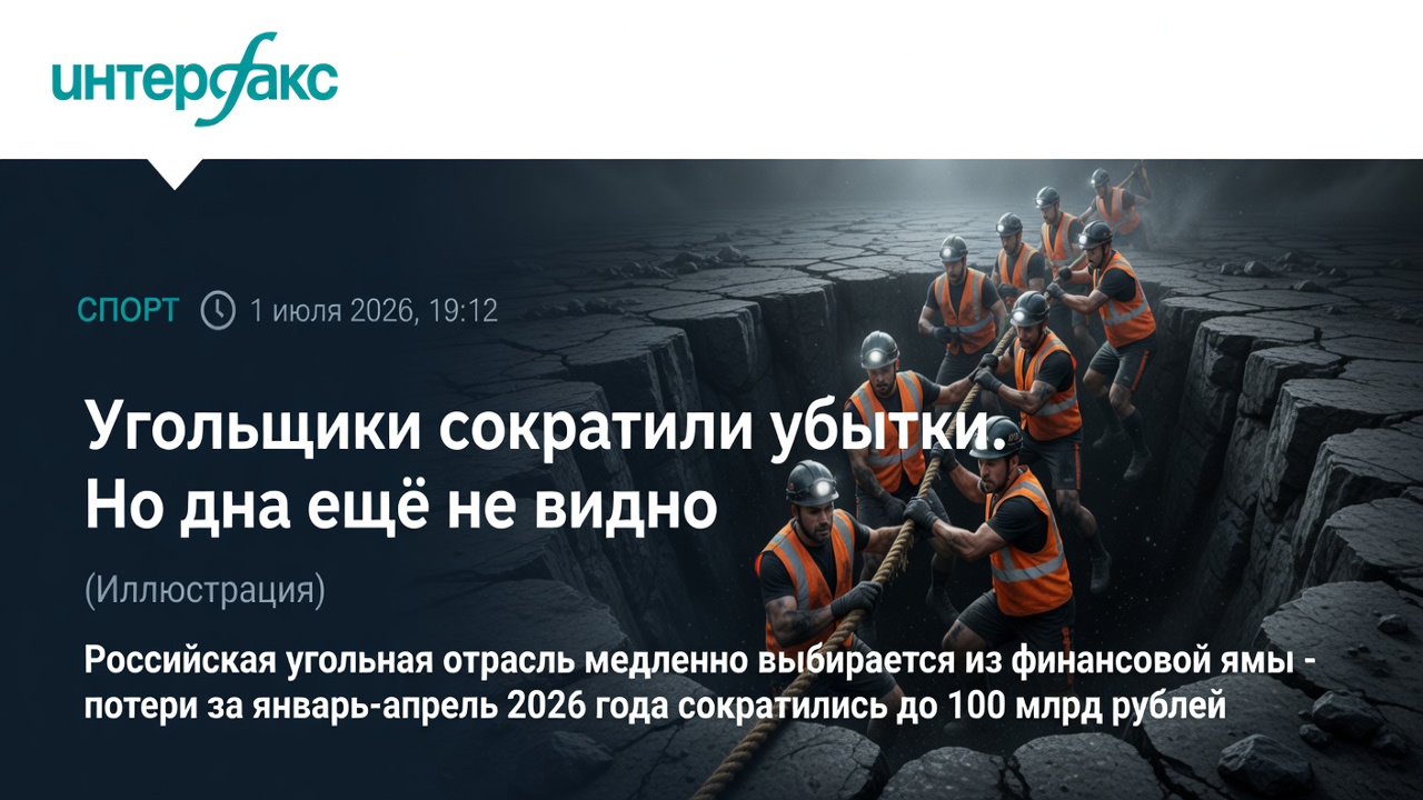 Угольщики сократили убытки. Но дна ещё не видно
