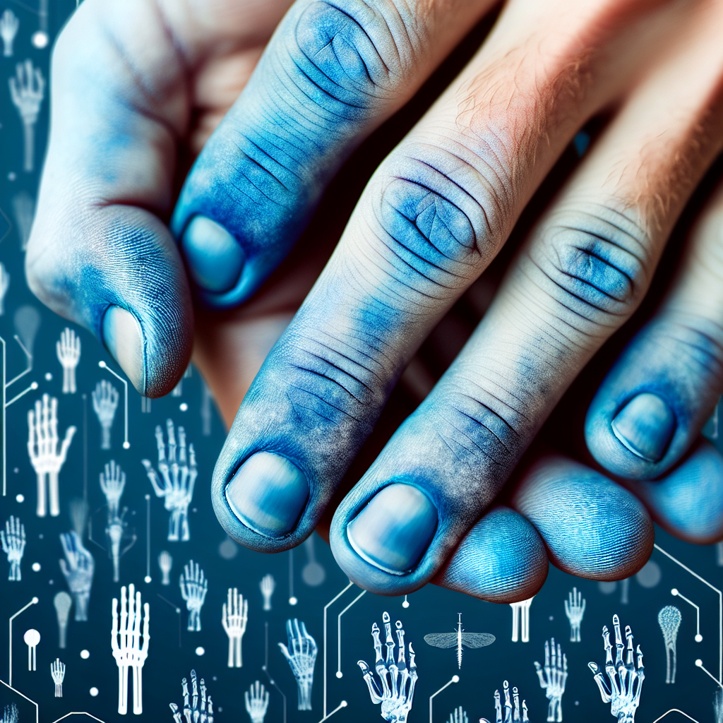 Синие ногти на руках: Причины и решения