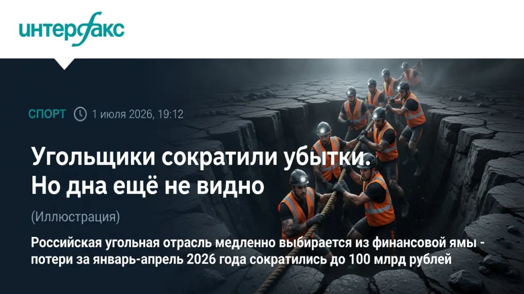 Угольщики сократили убытки. Но дна ещё не видно